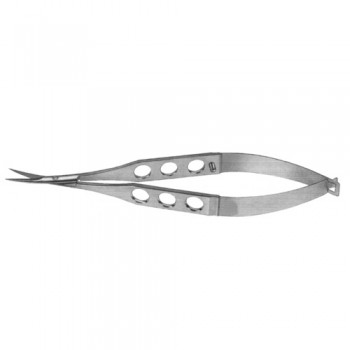 Fine Stitch Scissor Curved - Sharp Tips - Medium Blades Stainless Steel, 11.5 cm - 4 1/2"